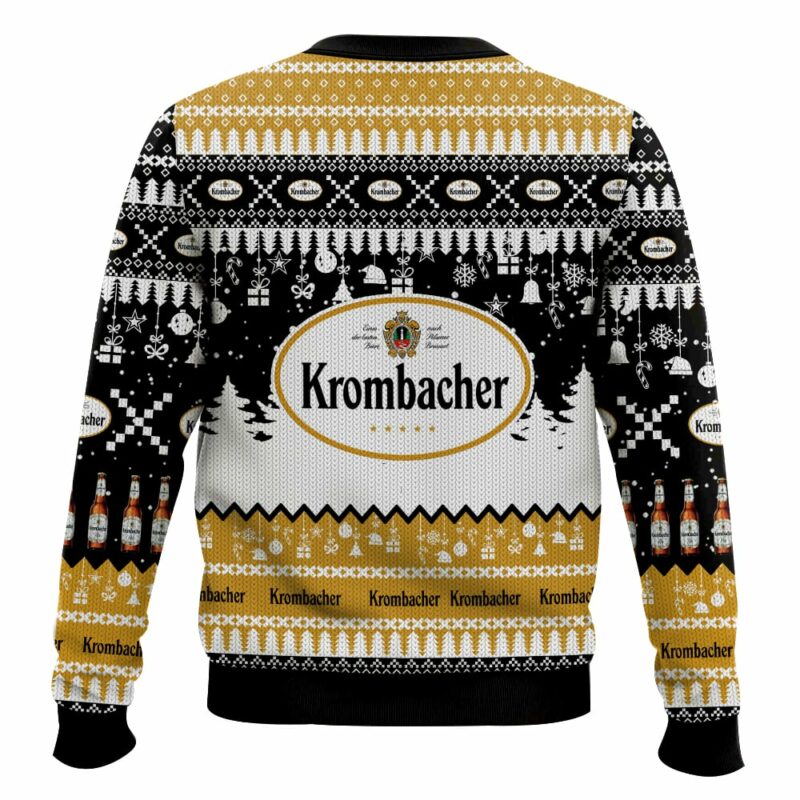 Krombacher German Beer Ugly Sweater