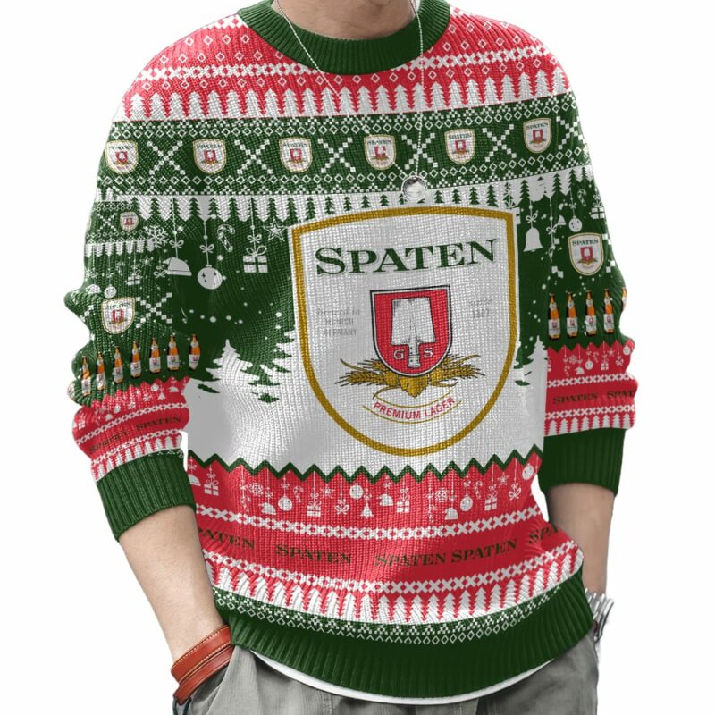 Spaten German Beer Ugly Sweater