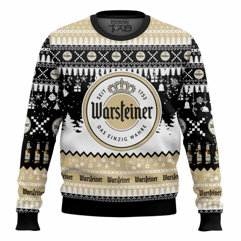 Warsteiner German Beer Ugly Sweater