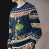 Ho Ho Holy Sh!t Im Drunk Miller Lite Grinch Ugly Sweater