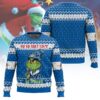 Ho Ho Holy Sh!t Im Drunk Michelob Ultra Grinch Ugly Sweater