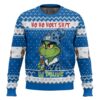 Ho Ho Holy Sh!t Im Drunk Michelob Ultra Grinch Ugly Sweater