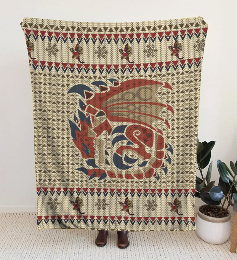 Rathalos Monster Hunter Blanket