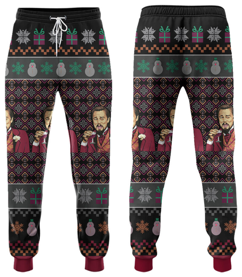 Laughing Leo DiCaprio Meme Sweatpants