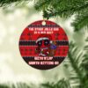 Deadpool Jolly Red Guy Acrylic Ornament