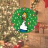 Homer Bush Meme The Simpsons Acrylic Ornament