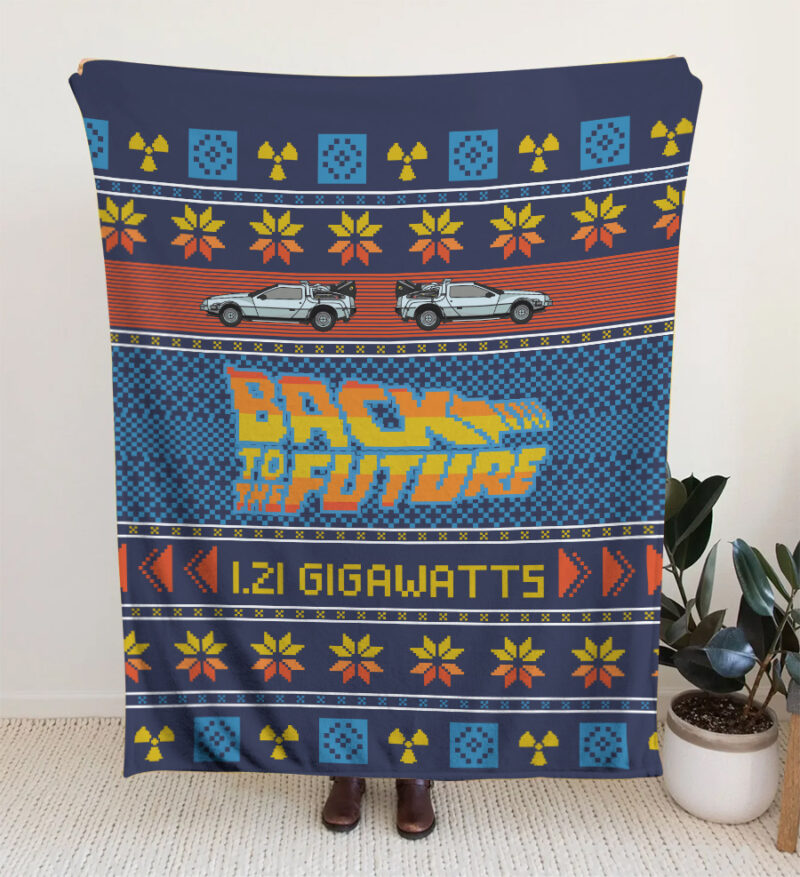 Back To The Future Blanket