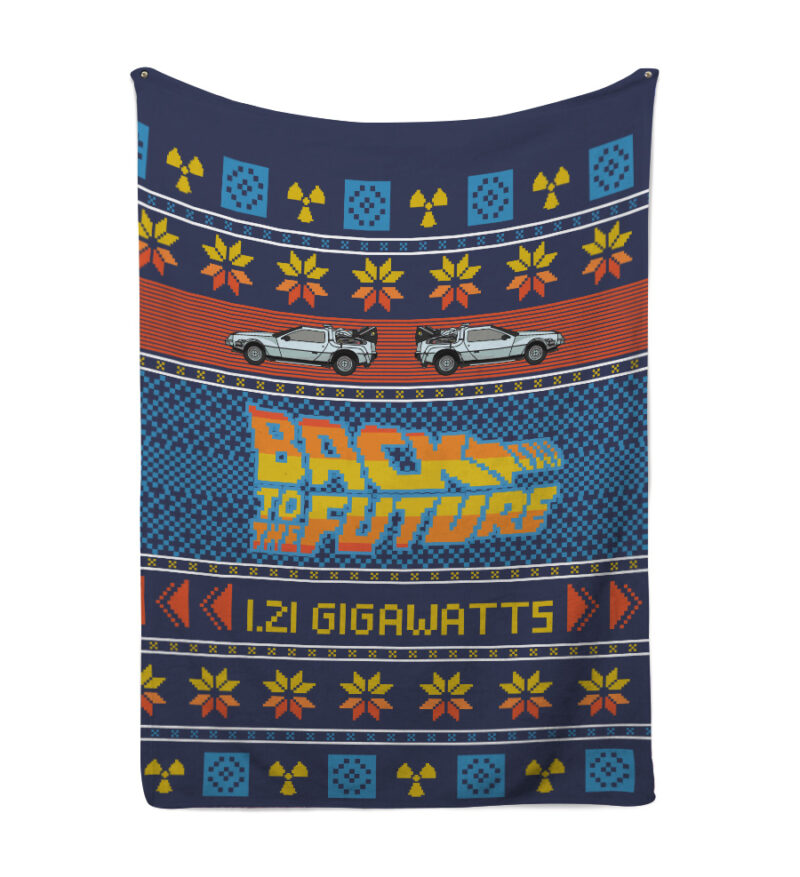 Back To The Future Blanket