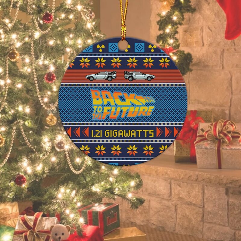 Back To The Future Acrylic Ornament