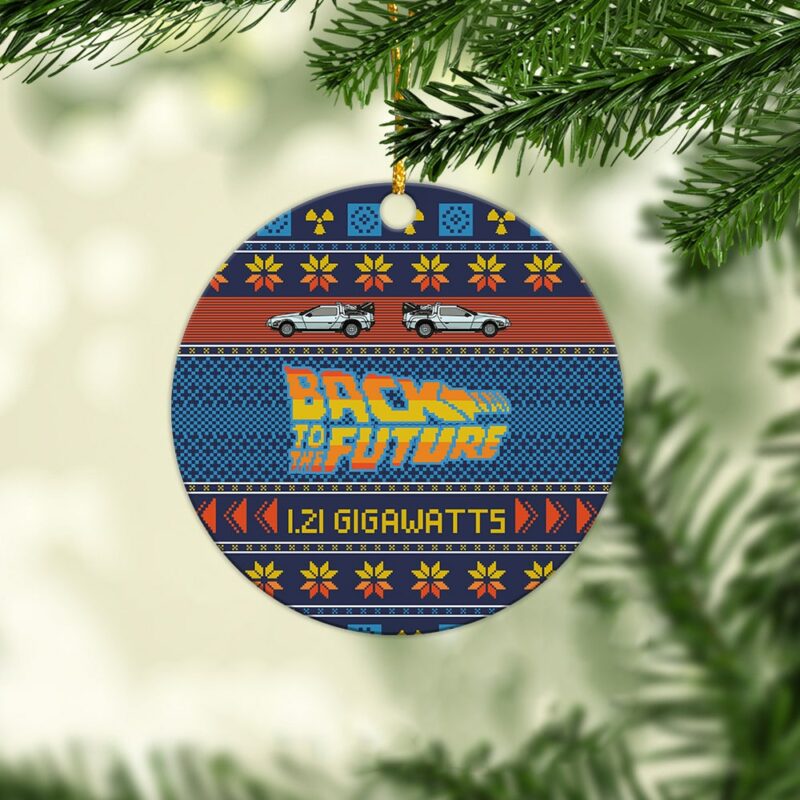 Back To The Future Acrylic Ornament