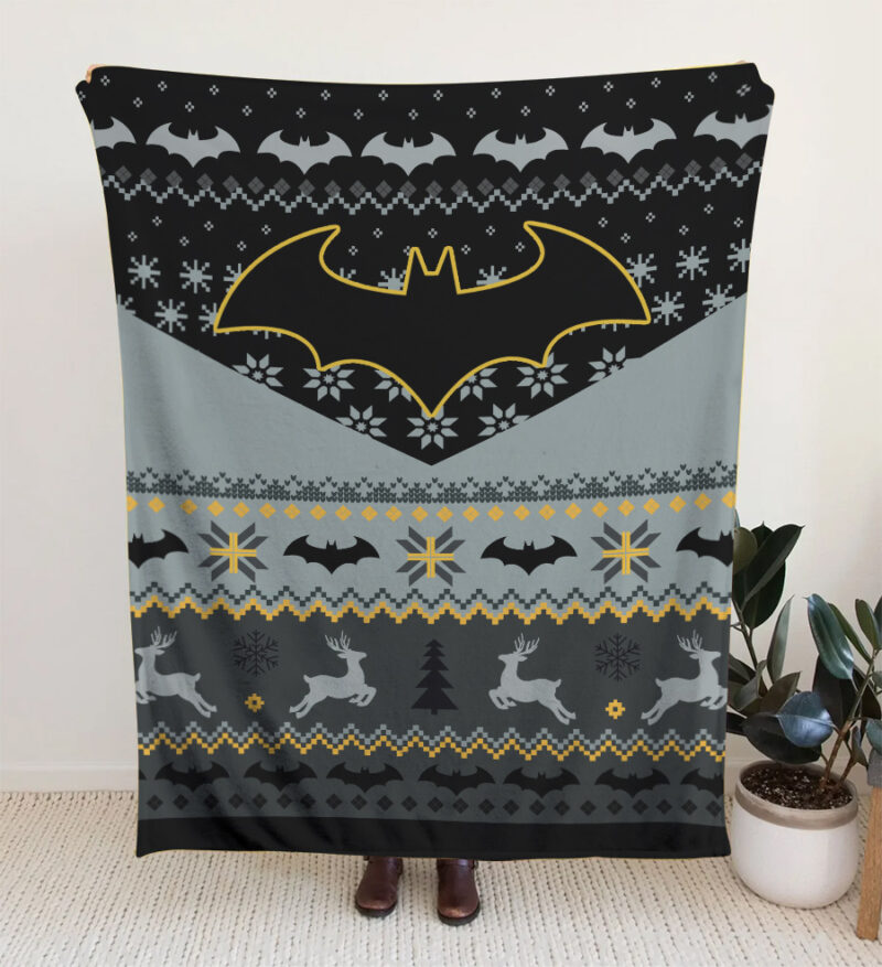 Xmas Batman DC Comics Blanket