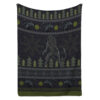 A Christmas Bug Hunt Xenomorph Blanket