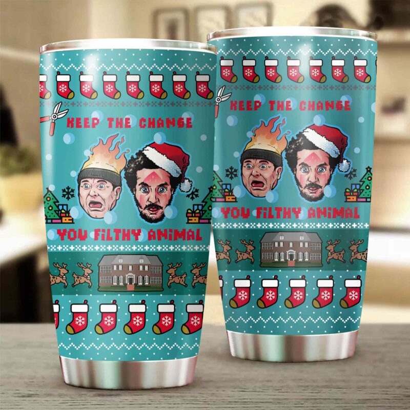 Keep The Change Home Alone Tumbler