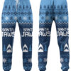 Christmas Shark Santa Jaws Sweatpants