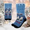 Christmas Shark Santa Jaws 3D Socks