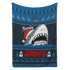 Santa Jaws Jaws Blanket