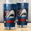 Santa Jaws Jaws Tumbler