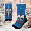 Santa Jaws Jaws 3D Socks