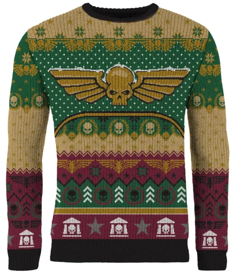 Command the Holidays Astra Militarum Christmas Sweater