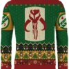 Merry Mandalorian Ugly Christmas Sweater