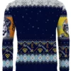 Santa's New Sleigh Pod Racer Christmas Sweater Preorder