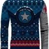 Star Of Bucky Ugly Christmas Sweater