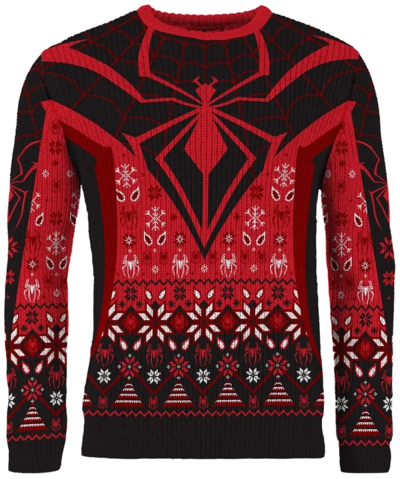 Christmas in Brooklyn Miles Morales Ugly Christmas Sweater