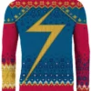 Festively Cosmic Ugly Christmas Sweater