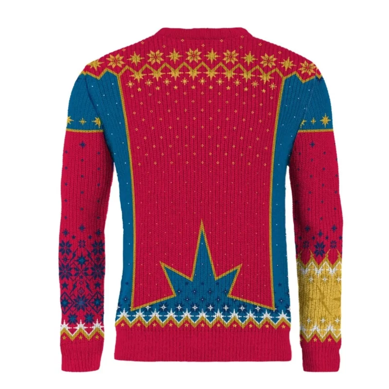 Festively Cosmic Ugly Christmas Sweater