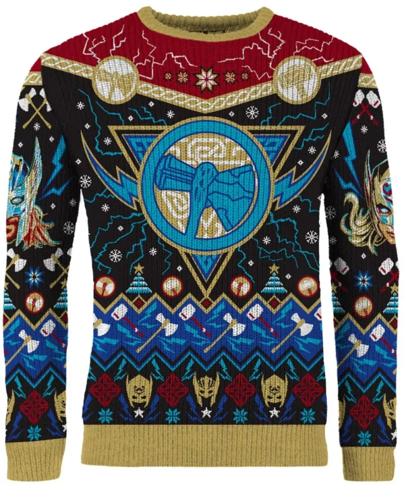 "Santa! I Know Him!" Ugly Christmas Sweater