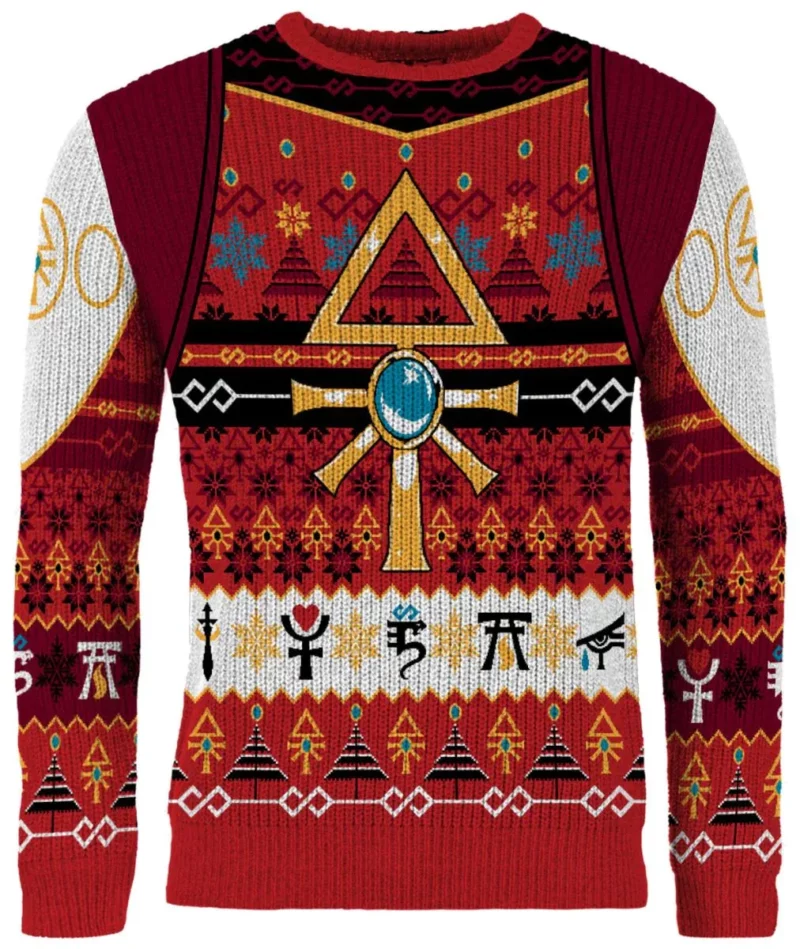 Aeldari Advent Attire Ugly Christmas Sweater