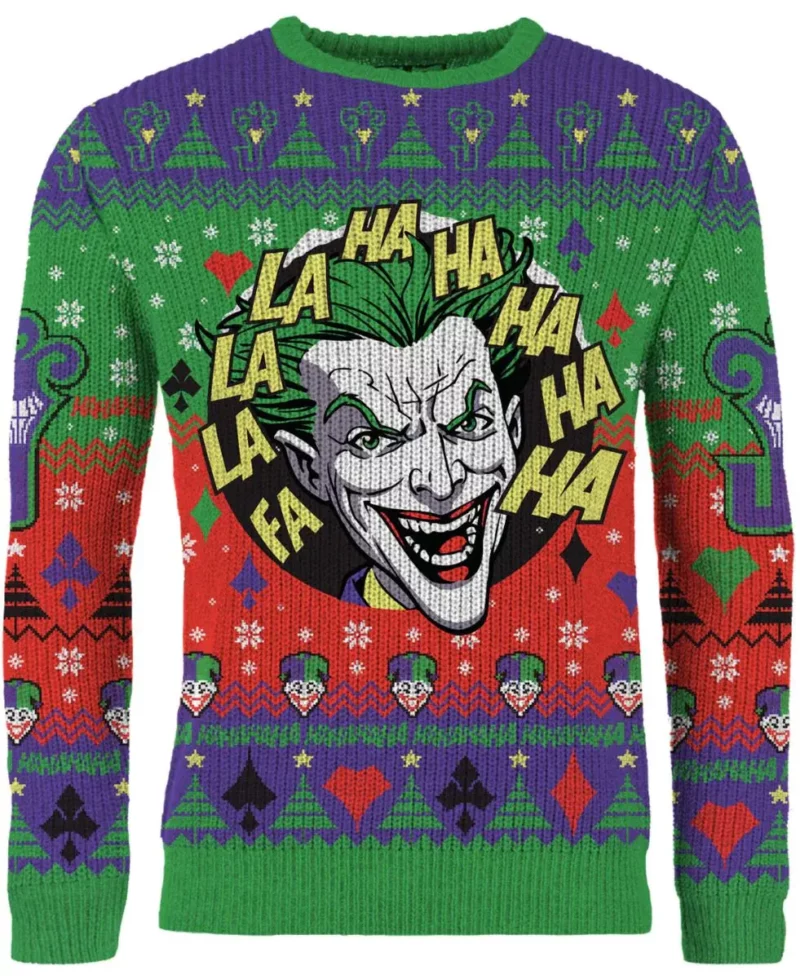 Have A Jolly Joker Christmas Ugly Christmas Sweater