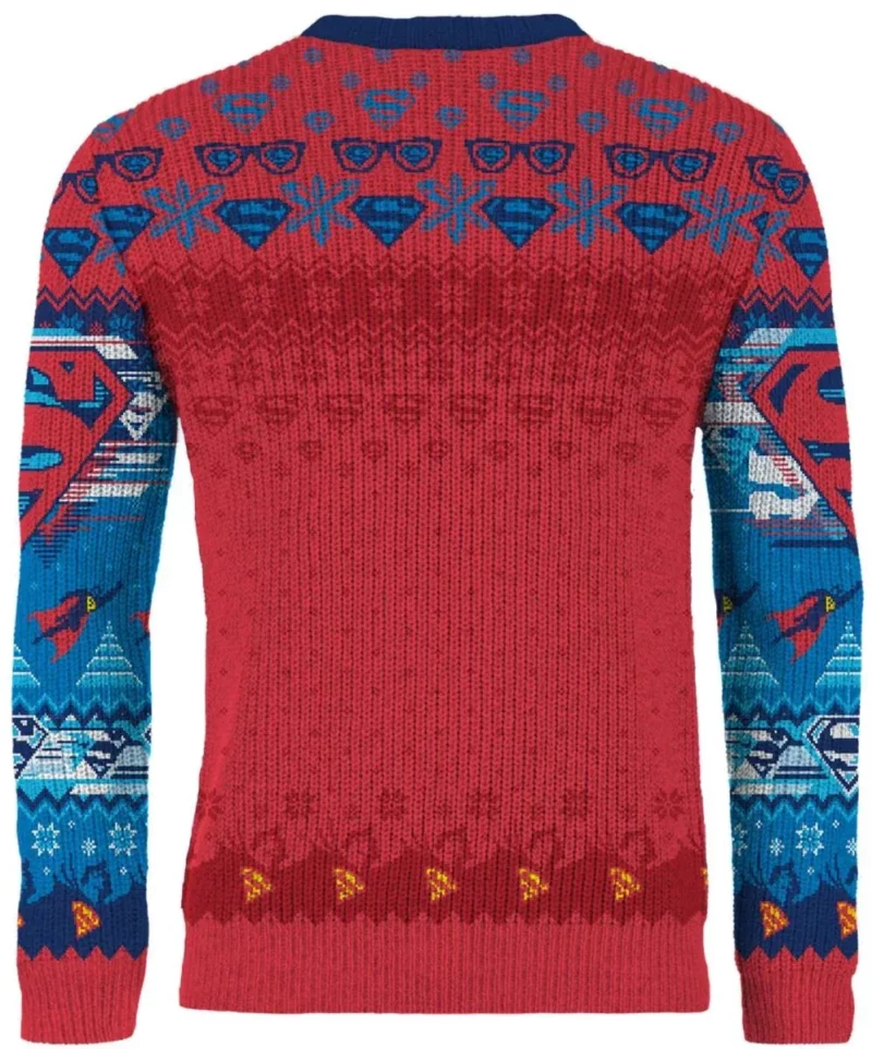 Kryptonian Kringle Ugly Christmas Sweater