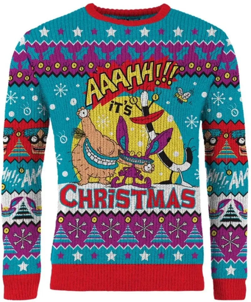 Silent Fright Ugly Christmas Sweater