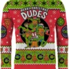 Heroes In A Half-Sled Ugly Christmas Sweater