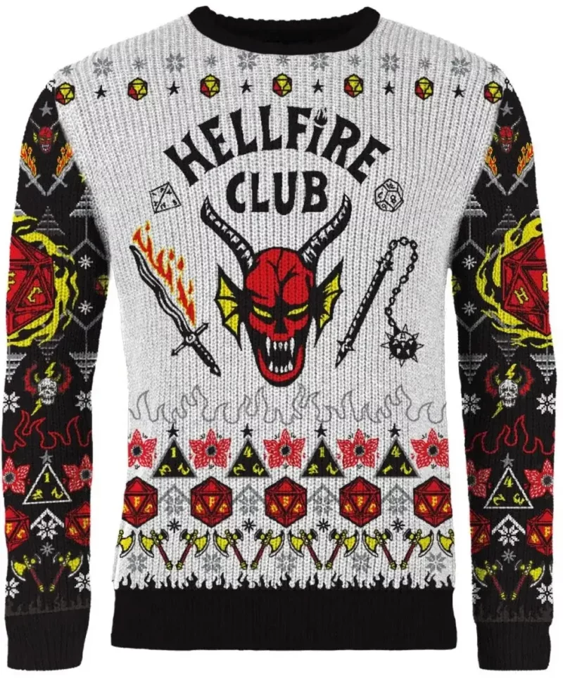 Hellfire Club Ugly Christmas Sweater