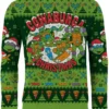 Cowabunga Ugly Christmas Sweater