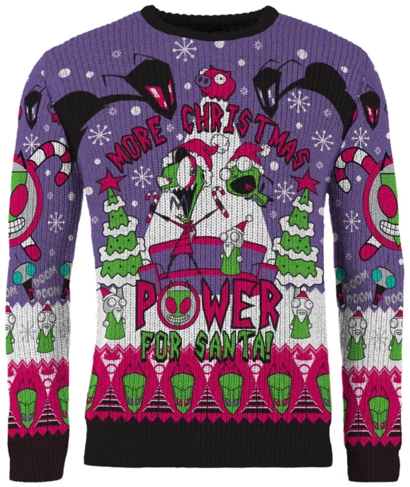 More Power For Santa Ugly Christmas Sweater