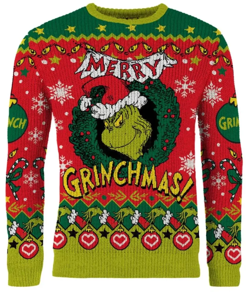 Merry Grinchmas Christmas Sweater Preorder