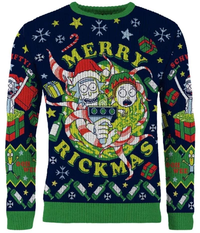 Merry Rickmas Christmas Sweater