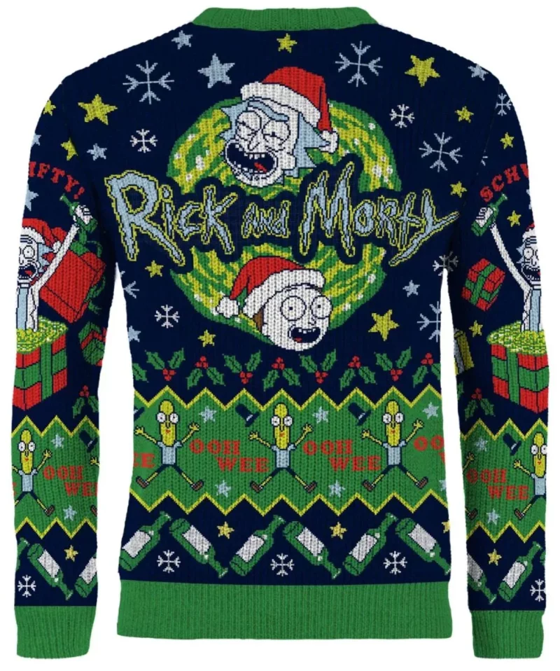 Merry Rickmas Christmas Sweater