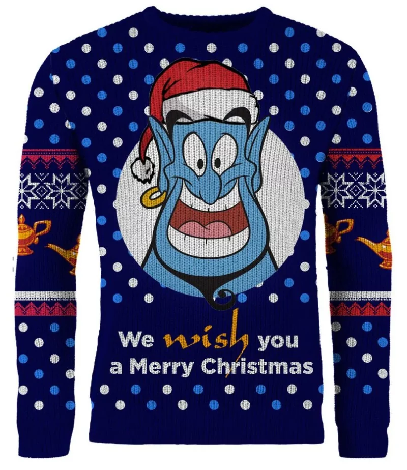 We WISH You A Merry Christmas Ugly Christmas Sweater