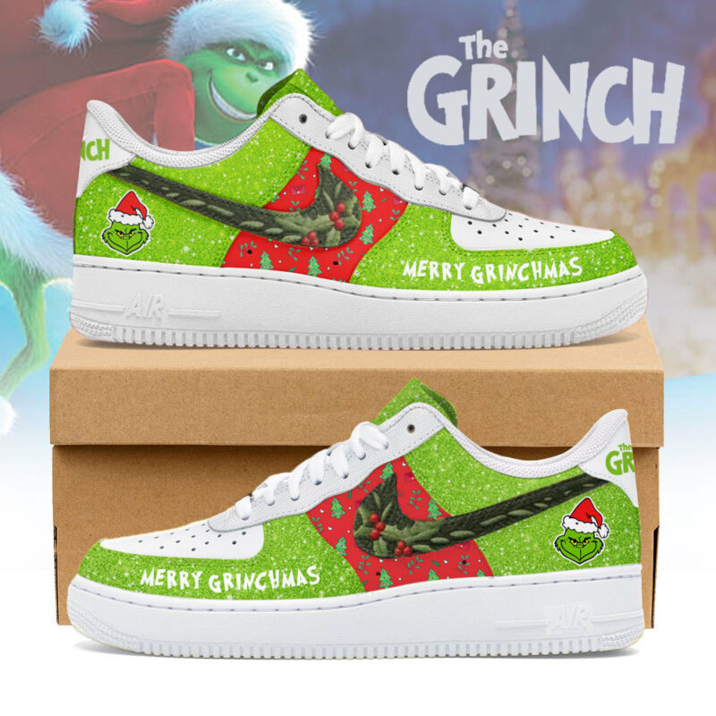 Grinch AF1 Sneakers