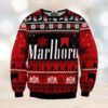 Marlboro Letter Print Ugly Christmas Sweater