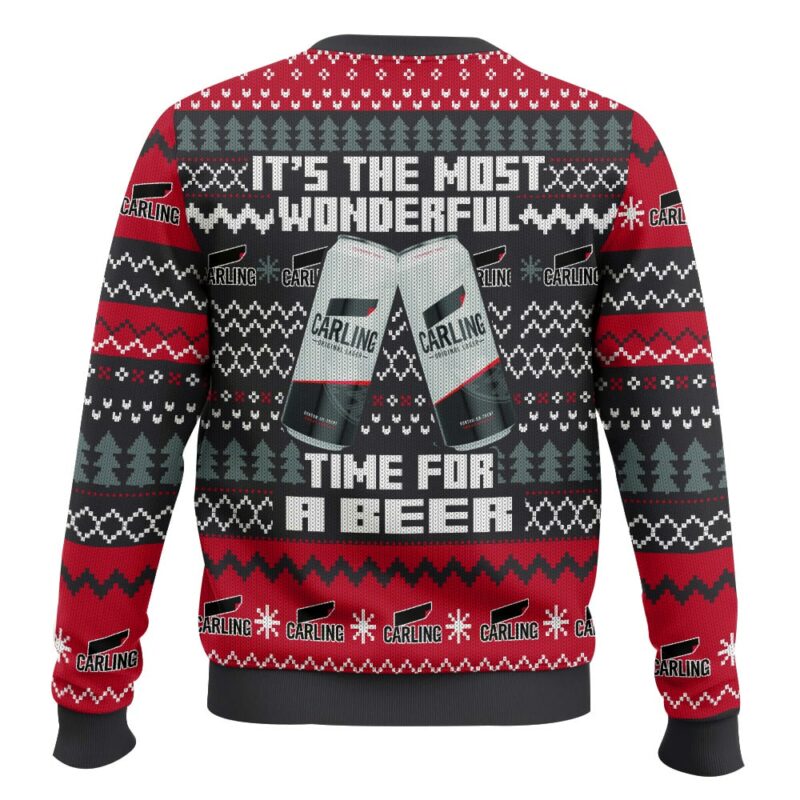 Carling UK Beer Ugly Sweater