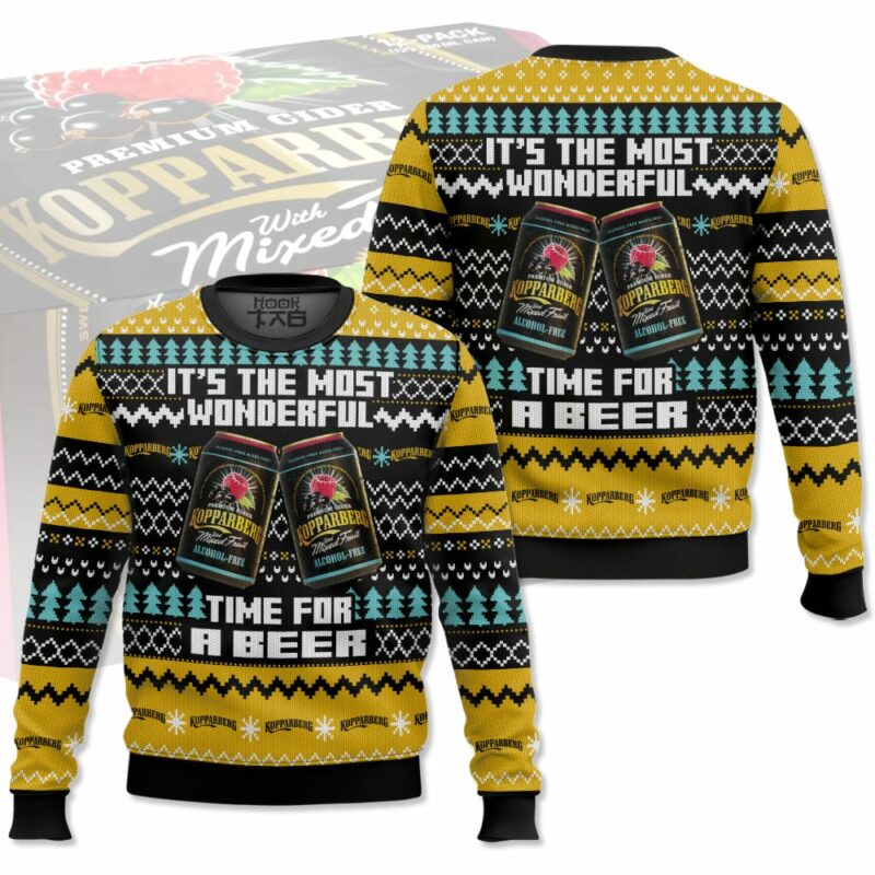 Kopparberg UK Beer Ugly Sweater