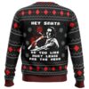 American Santa American Psycho Ugly Christmas Sweater