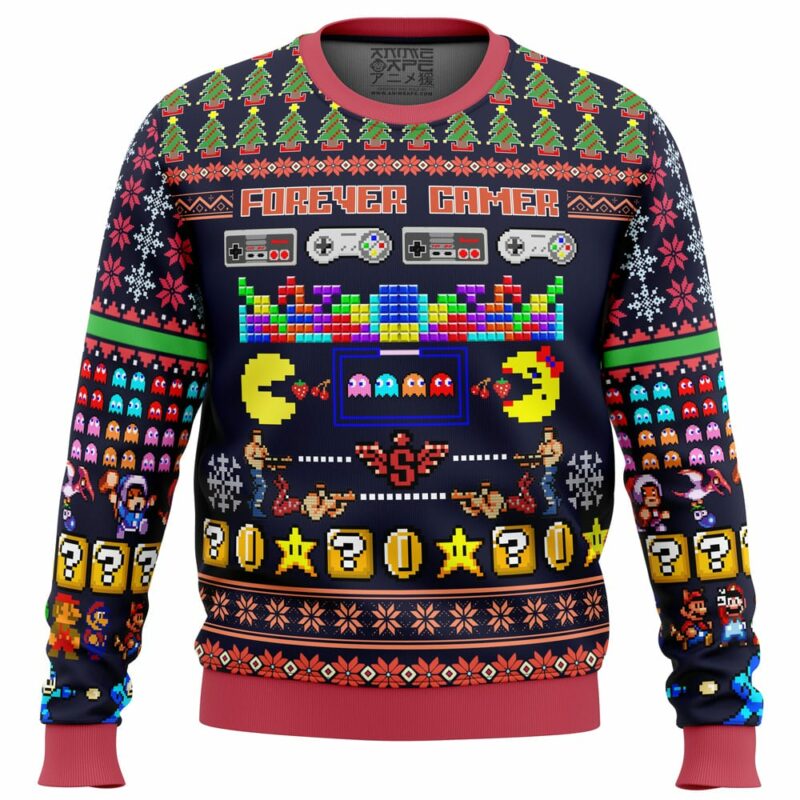 New Forever Gamer Ugly Christmas Sweater