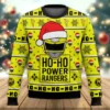 Yellow Ranger Ho-Ho Power Rangers Ugly Christmas Sweater