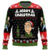 Rick And Morty Jerry Christmas 2024 Ugly Christmas Sweater